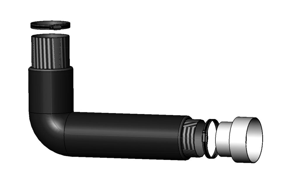 Lufttilförselsett Ã100mm Lufttilförselsett Ã100mm