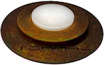 Tommre LED-Disk Corten