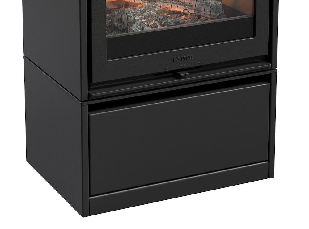 Nedre lucka lÃ¥g C210 svart