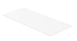Wave golvplatta klart glas
