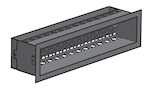 VARMLUFTSGALLER 200 SVART