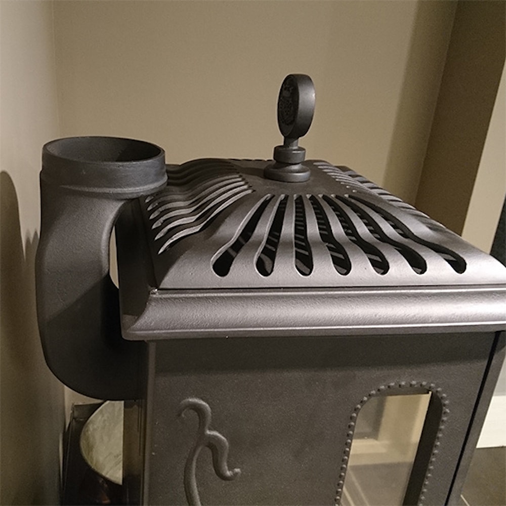 Westbo Victoria 100 utan sidoglas Braskaminer miljöbild