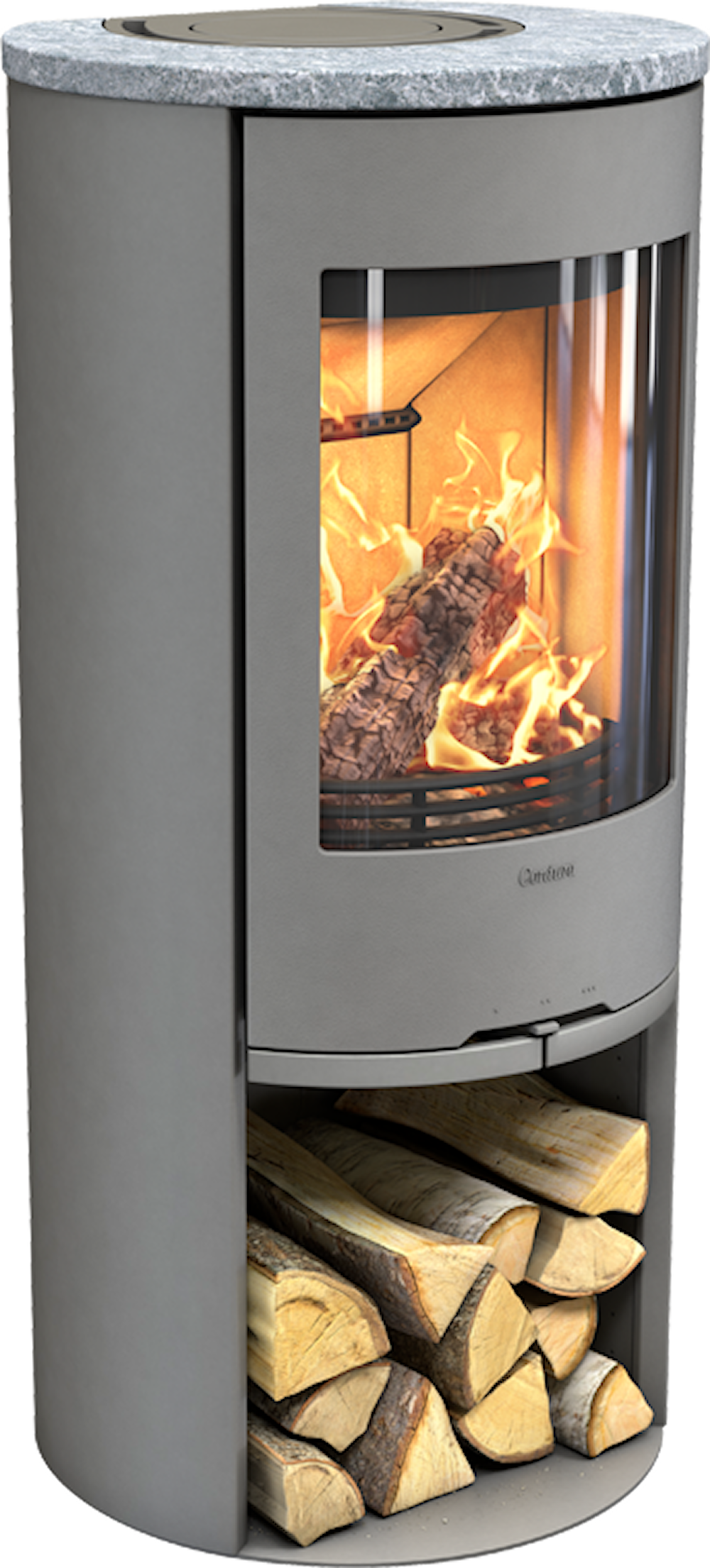 Contura 510 Style Braskaminer frilagd