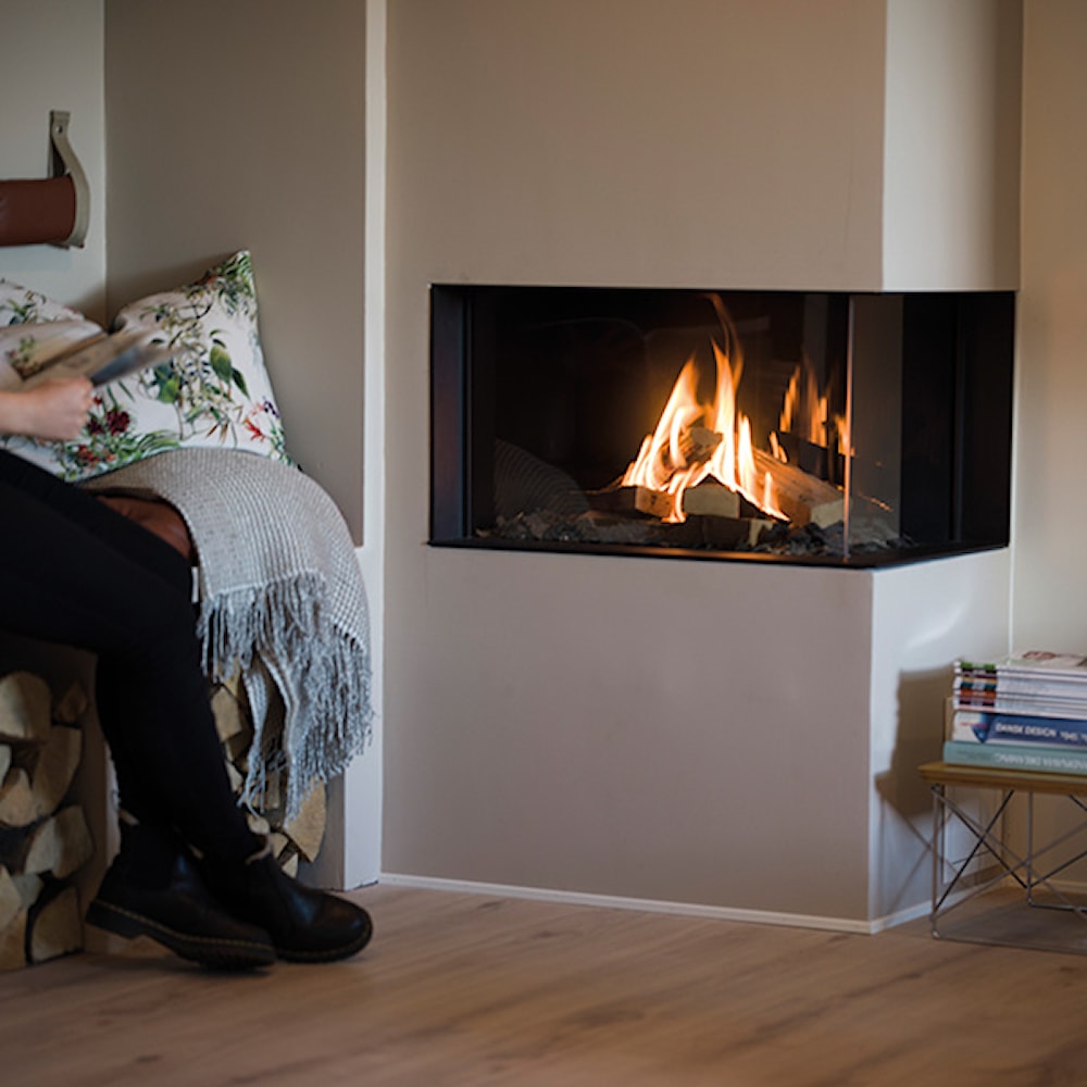 Rais Visio Gas 70 RC Propan Gaskaminer miljöbild