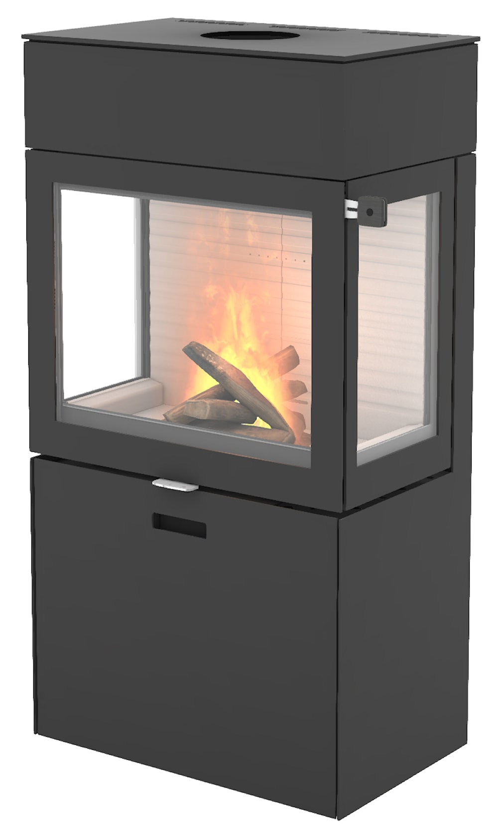 Rais 600-3 Max Braskaminer frilagd