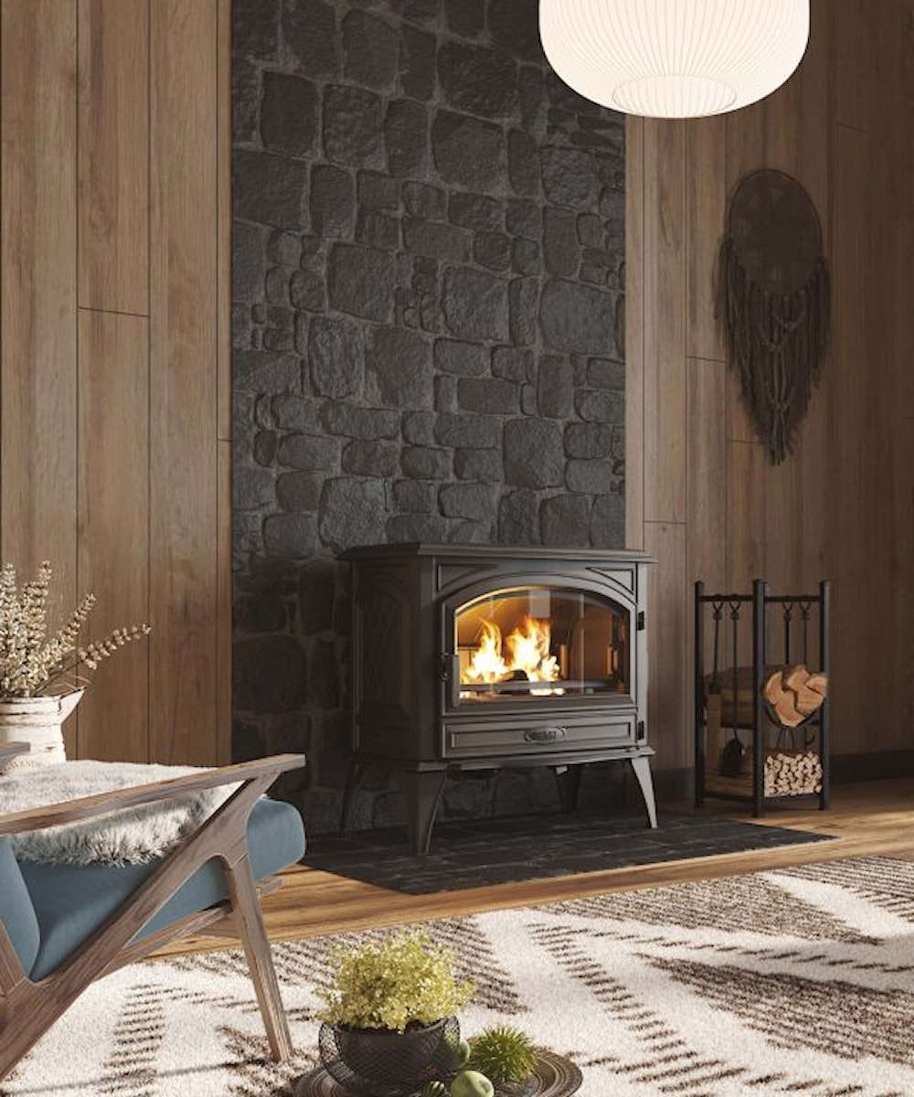 Dovre 760WD Braskaminer miljöbild
