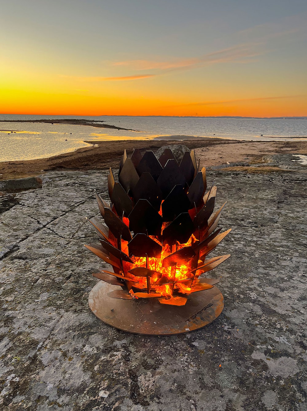 Tommre Kotte Eldkorg Uteeldstäder miljöbild