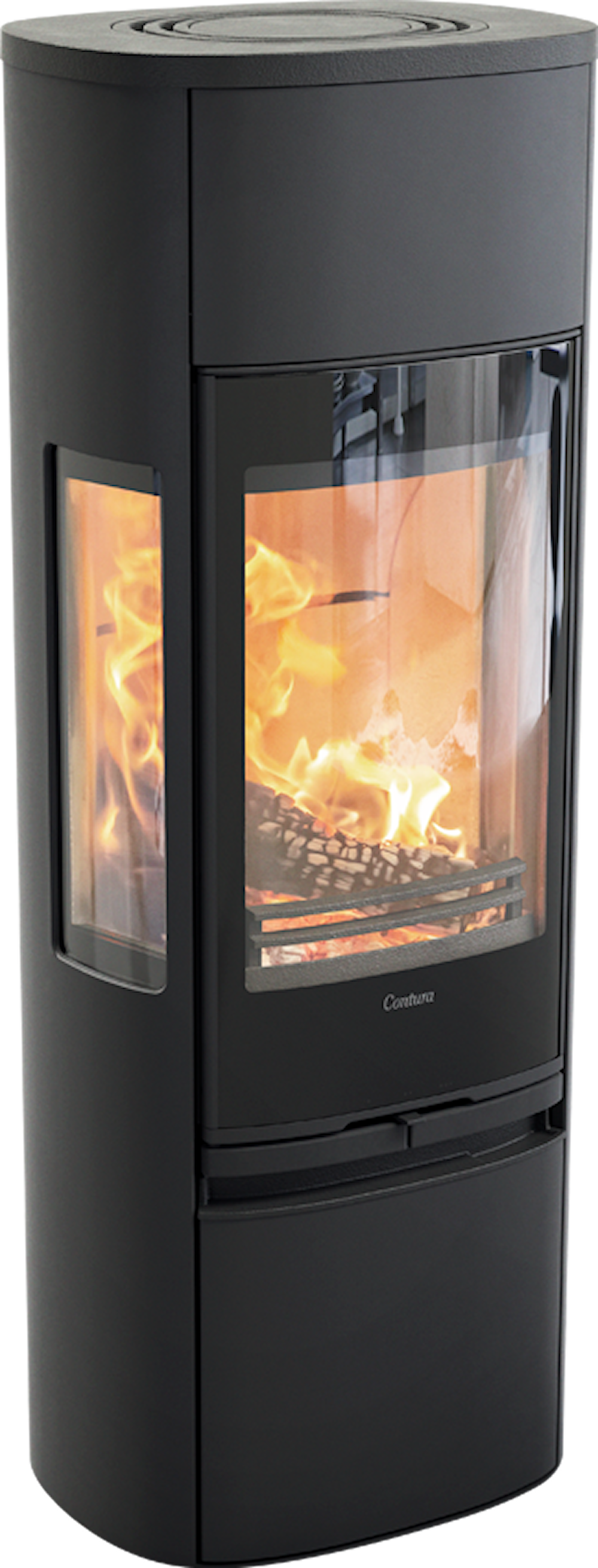 Contura 896G Style Braskaminer frilagd