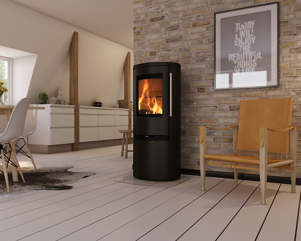 TermaTech TT21RH Braskaminer miljöbild