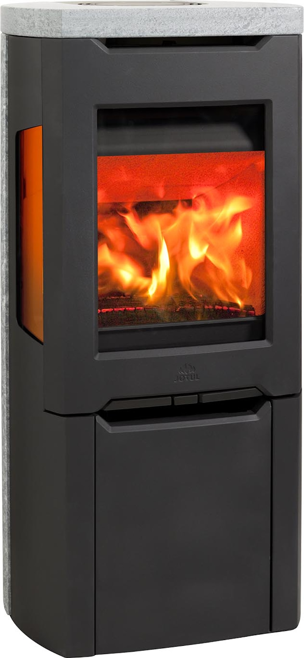JØTUL F 263 S Braskaminer frilagd