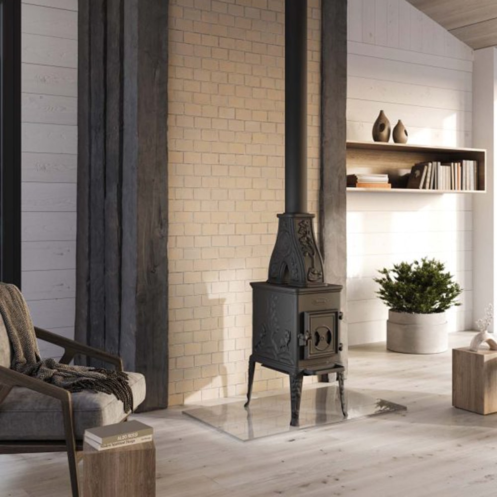 Dovre 100CB Braskaminer miljöbild