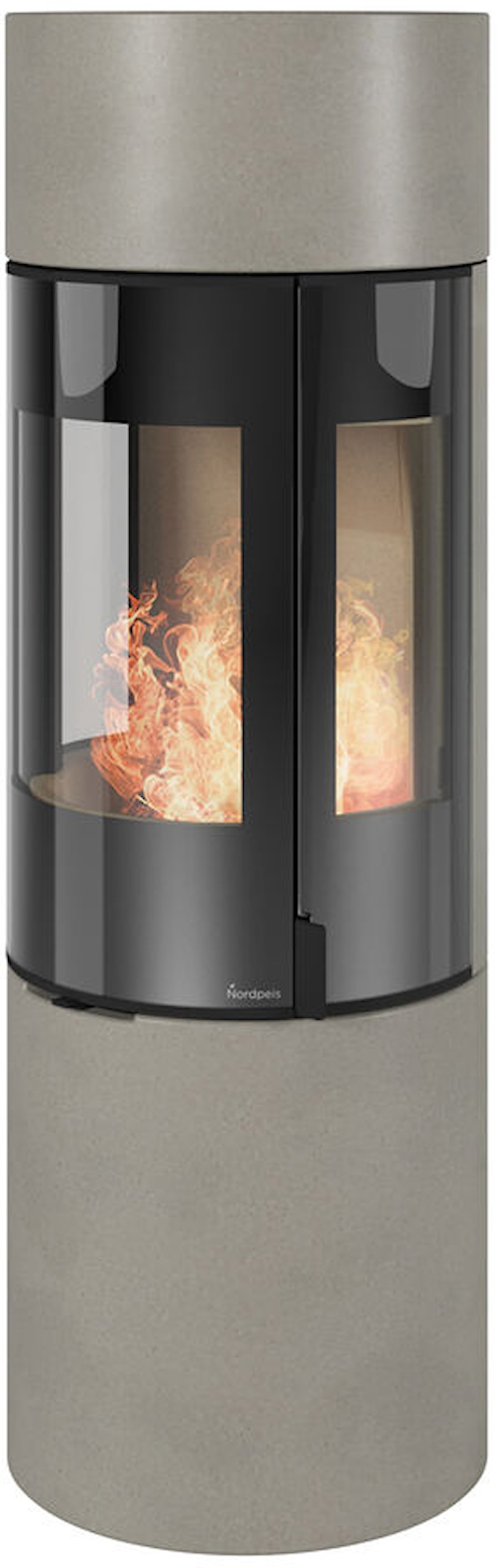 Nordpeis Origo Exclusive Colorado Braskaminer frilagd