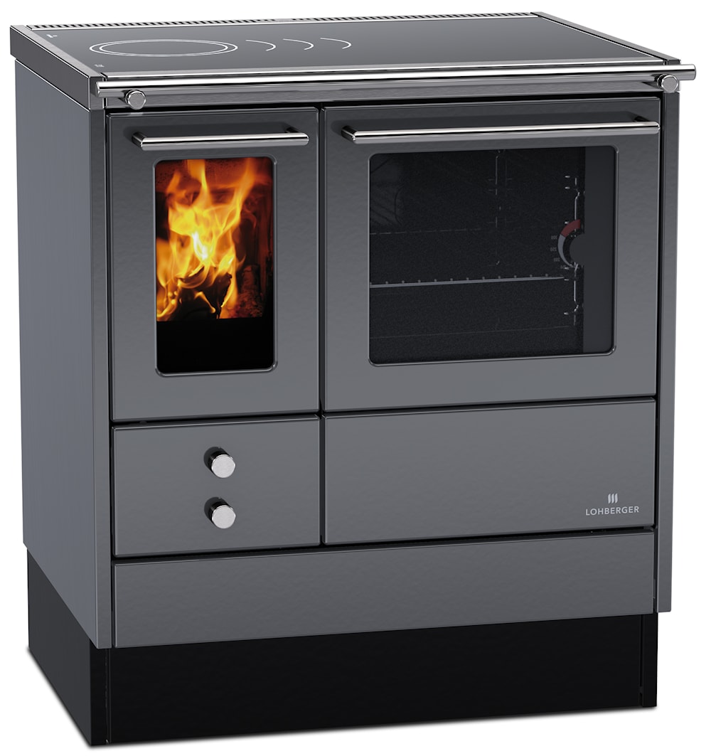 Lohberger Varioline LC 75 B Classic Vedspisar frilagd