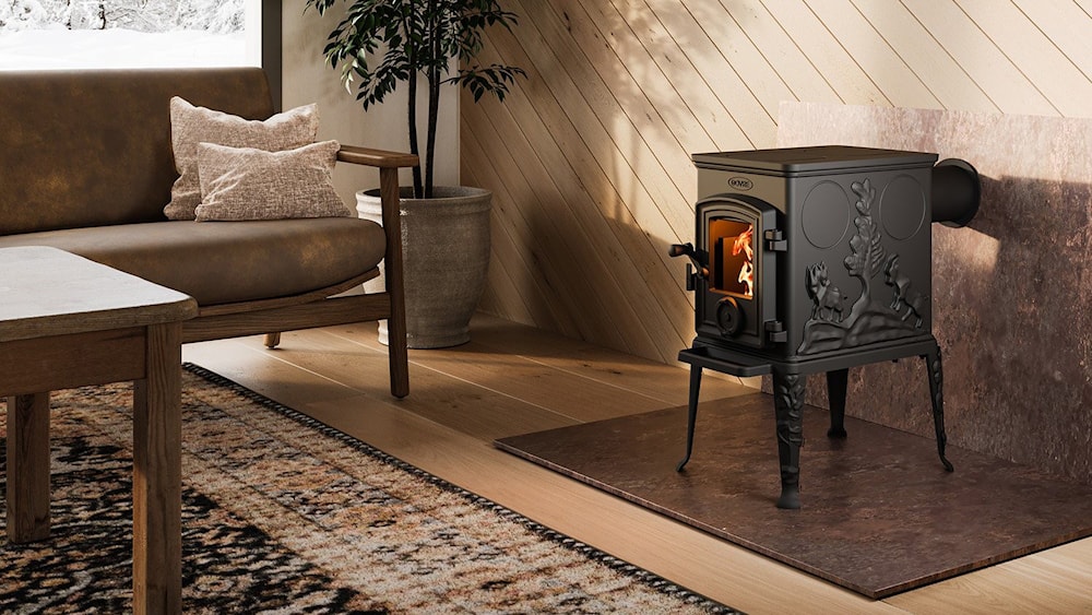 Dovre 101 CBS Braskaminer miljöbild