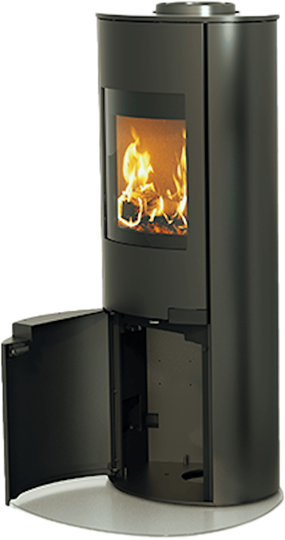 Schiedel Sirius 1.1 Braskaminer frilagd
