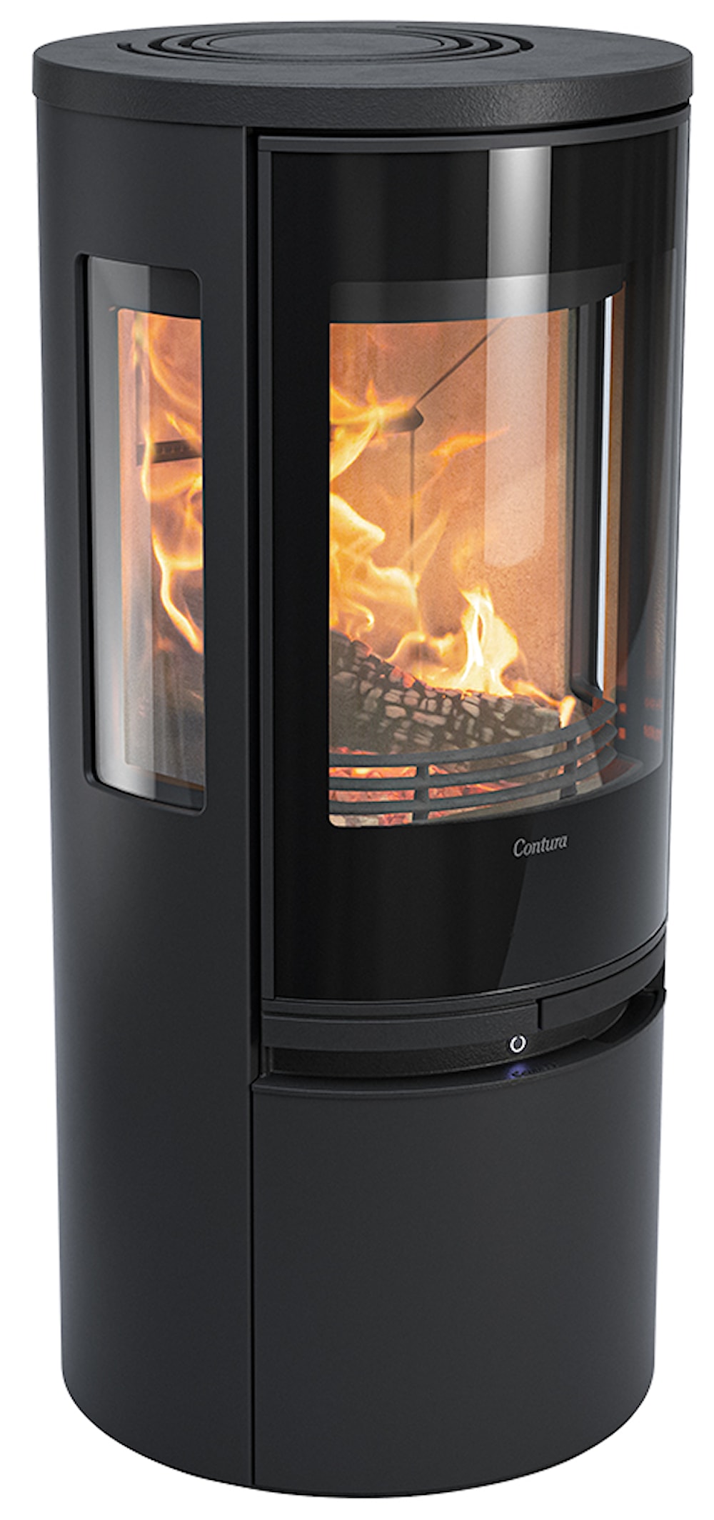 Contura 556 Connect Braskaminer frilagd