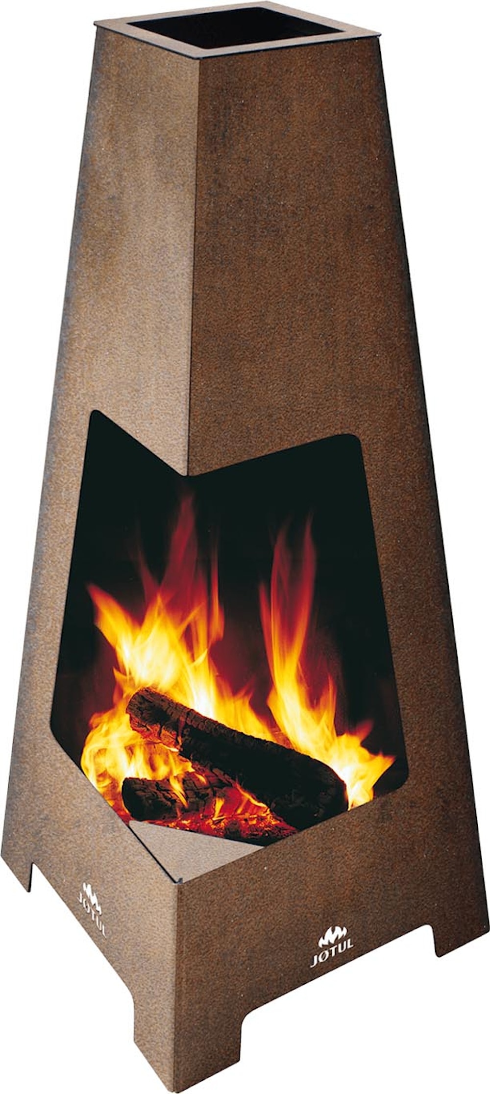 Jøtul Terrazza Uteeldstäder frilagd