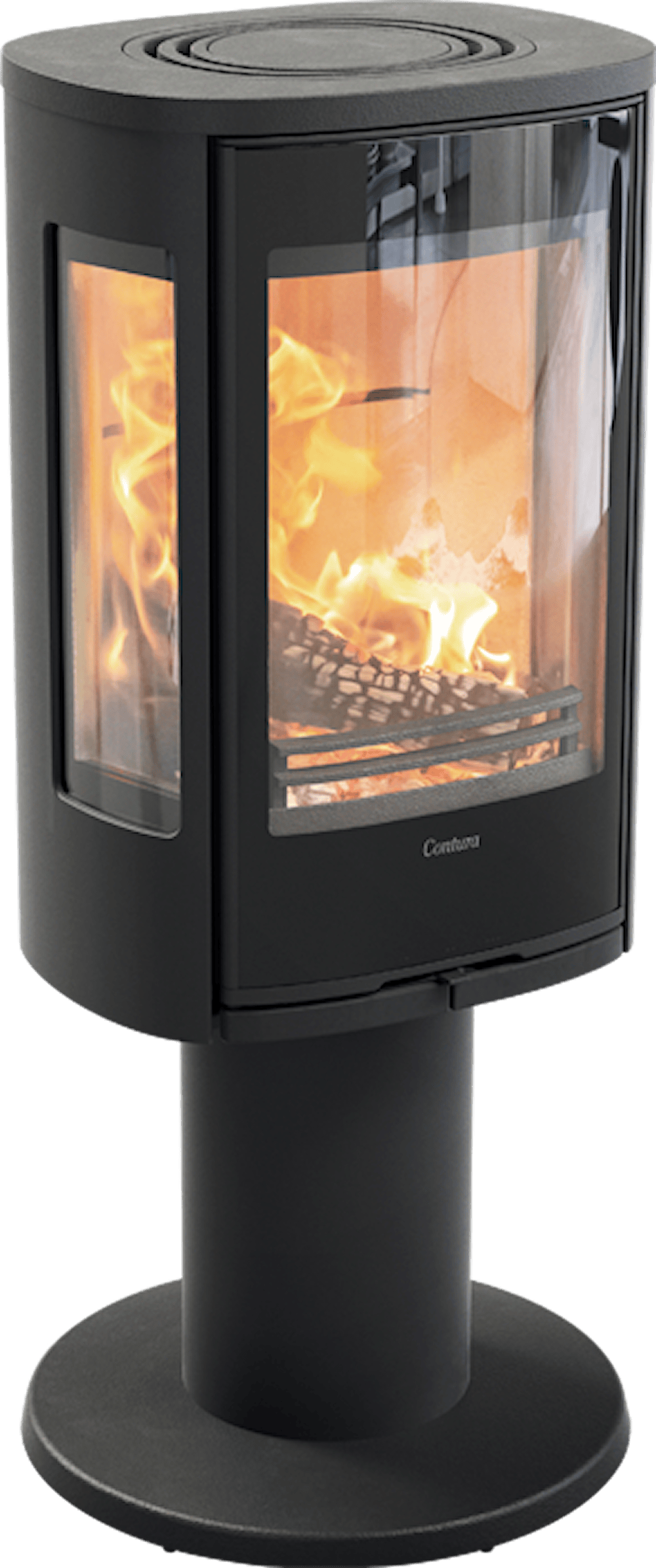 Contura 886G Style Braskaminer frilagd