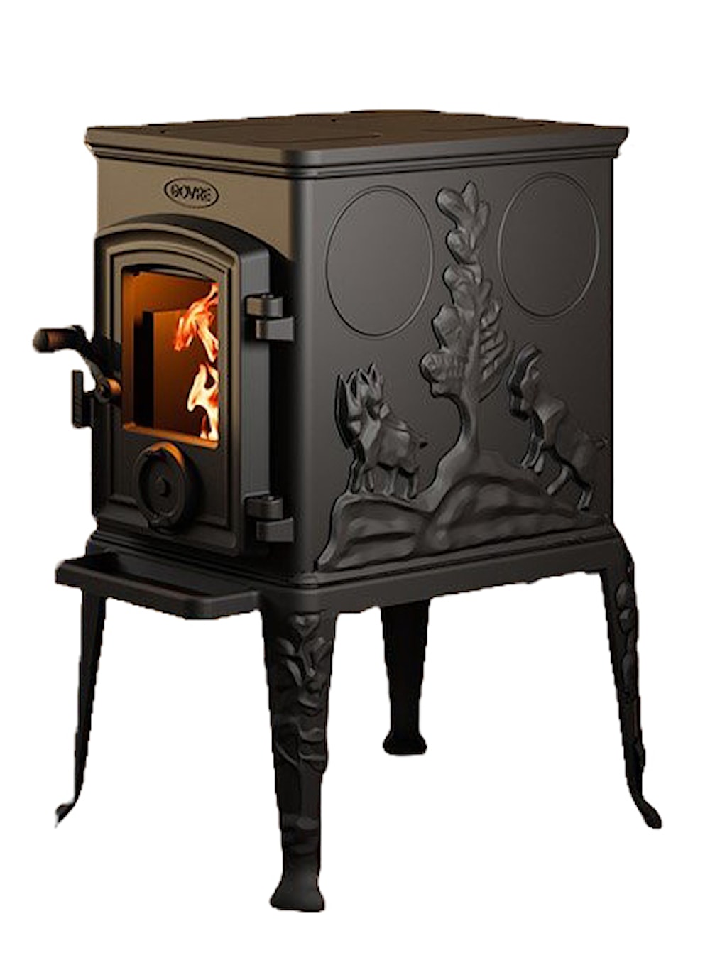 Dovre 101 CBS Braskaminer frilagd