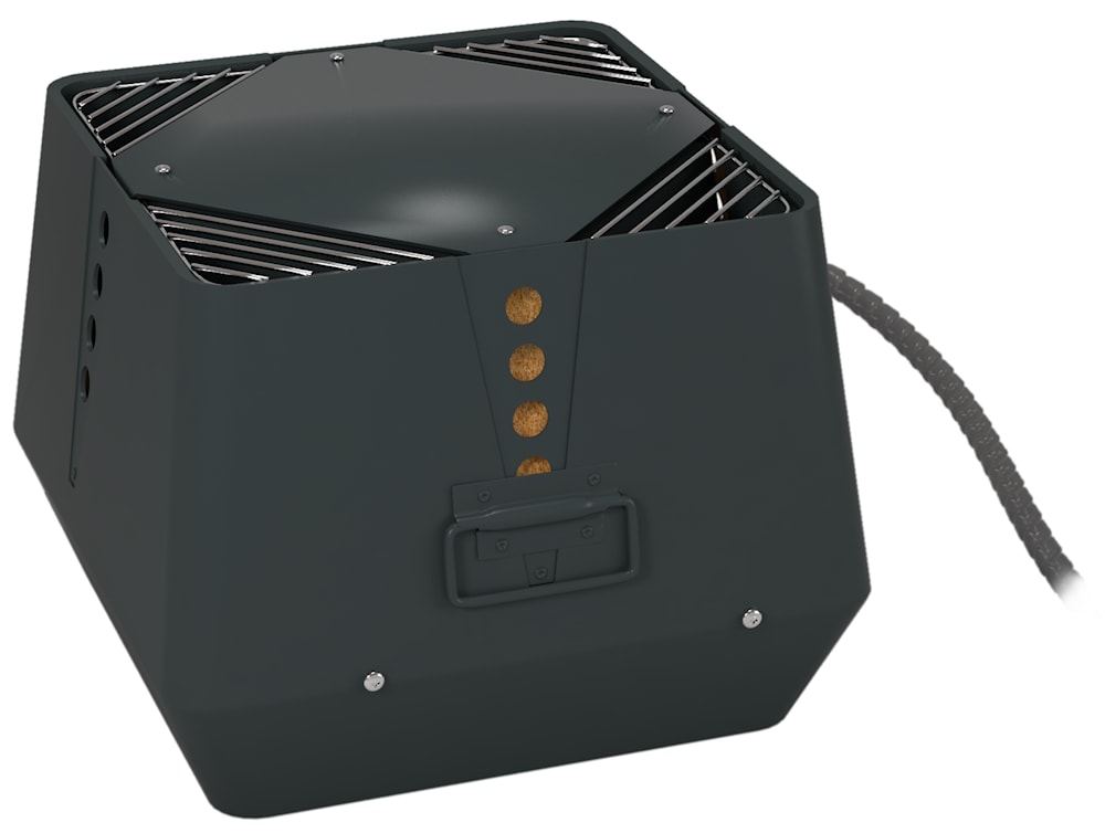 Exodraft RSV 9 Rökgasfläkt Rökgasfläktar frilagd