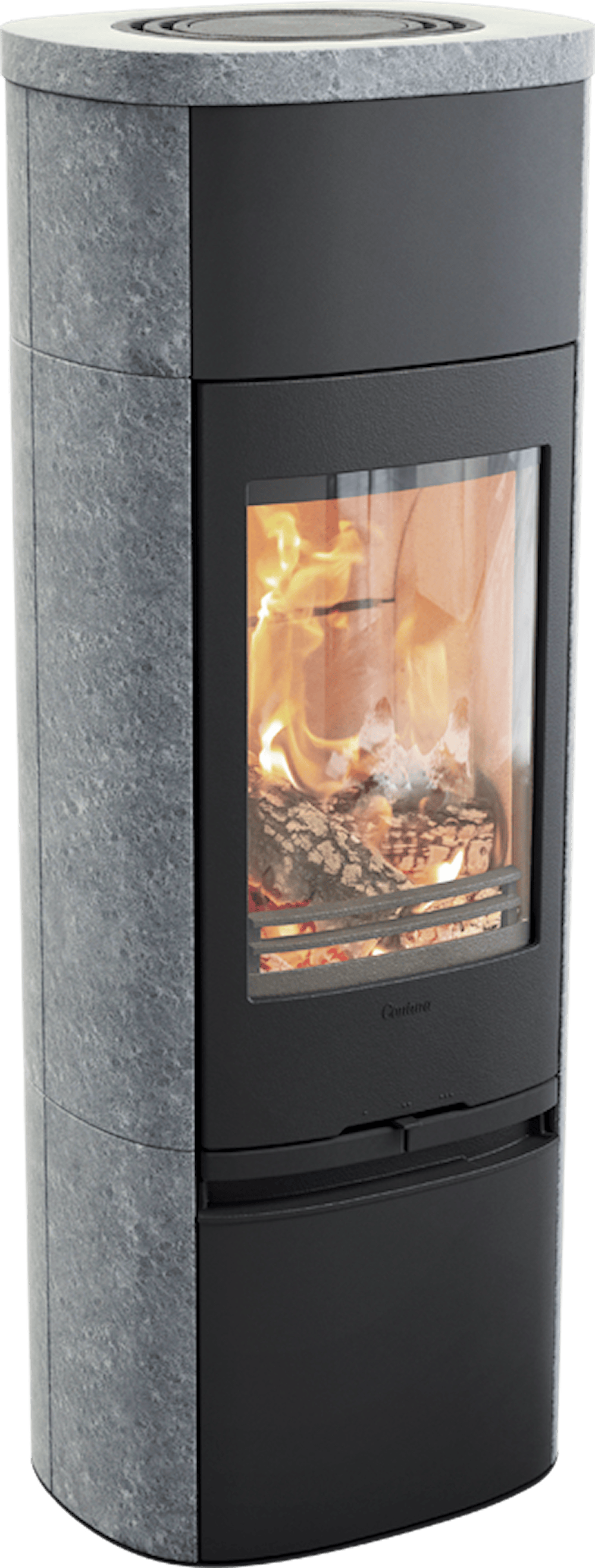 Contura 890T Style Braskaminer frilagd