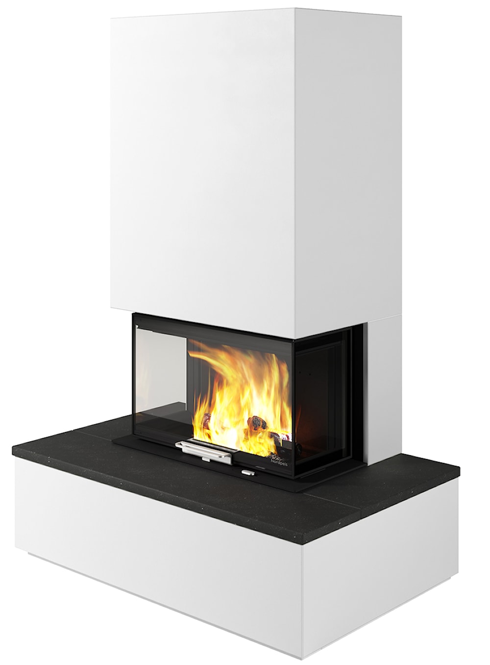 Nordpeis Monaco bänk Murspisar frilagd