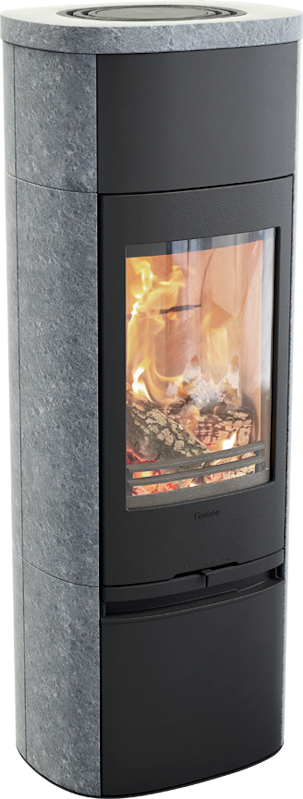 Contura 890T Style Braskaminer frilagd