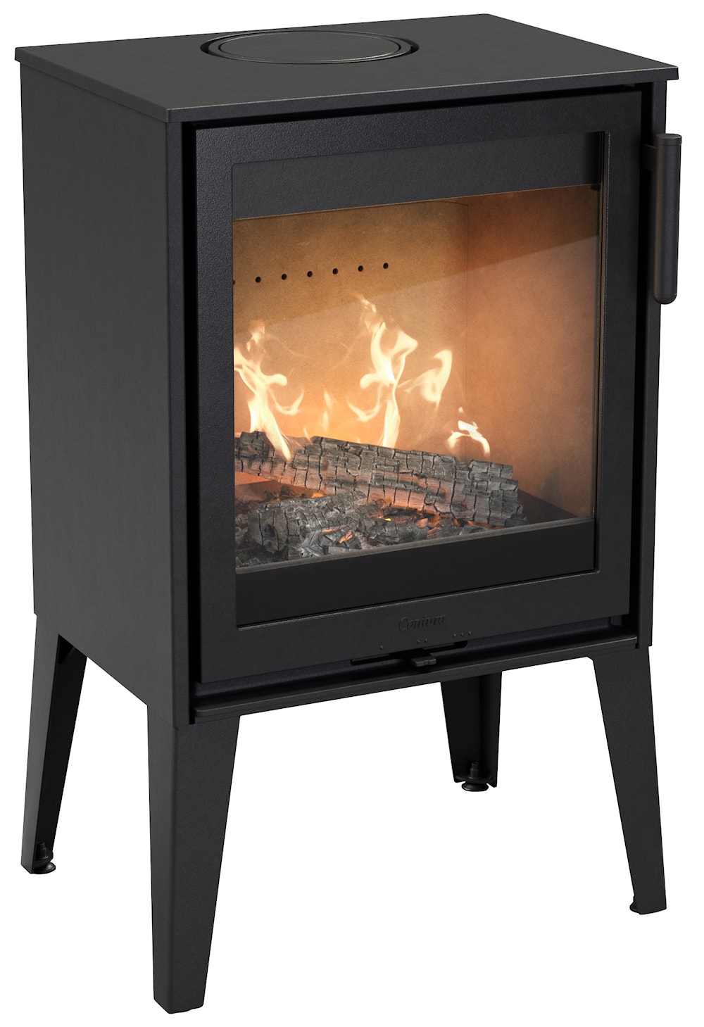 Contura 210 Classic Braskaminer frilagd