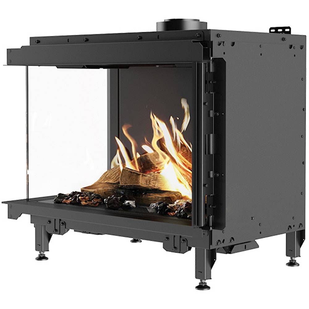 Rais Visio Gas 70 LC Propan Gaskaminer frilagd