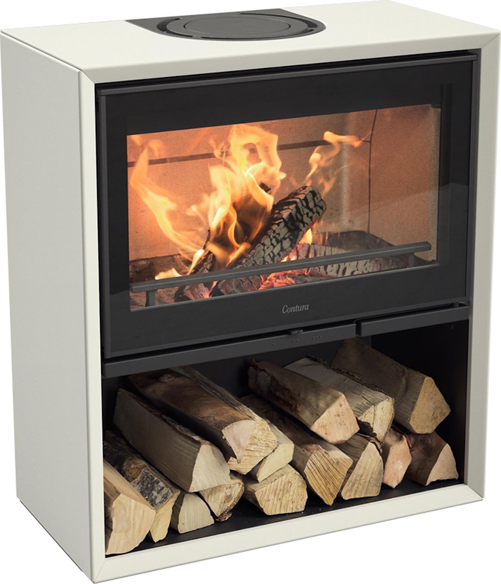 Contura 310G Braskaminer frilagd