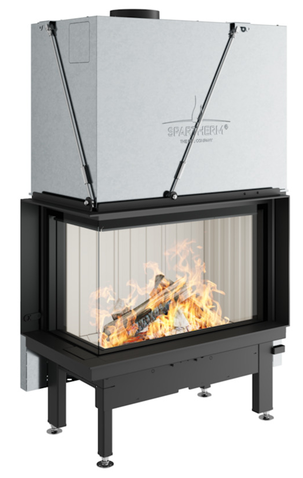 Spartherm Premium V-2L-80h / V-2R-80h Insatser frilagd
