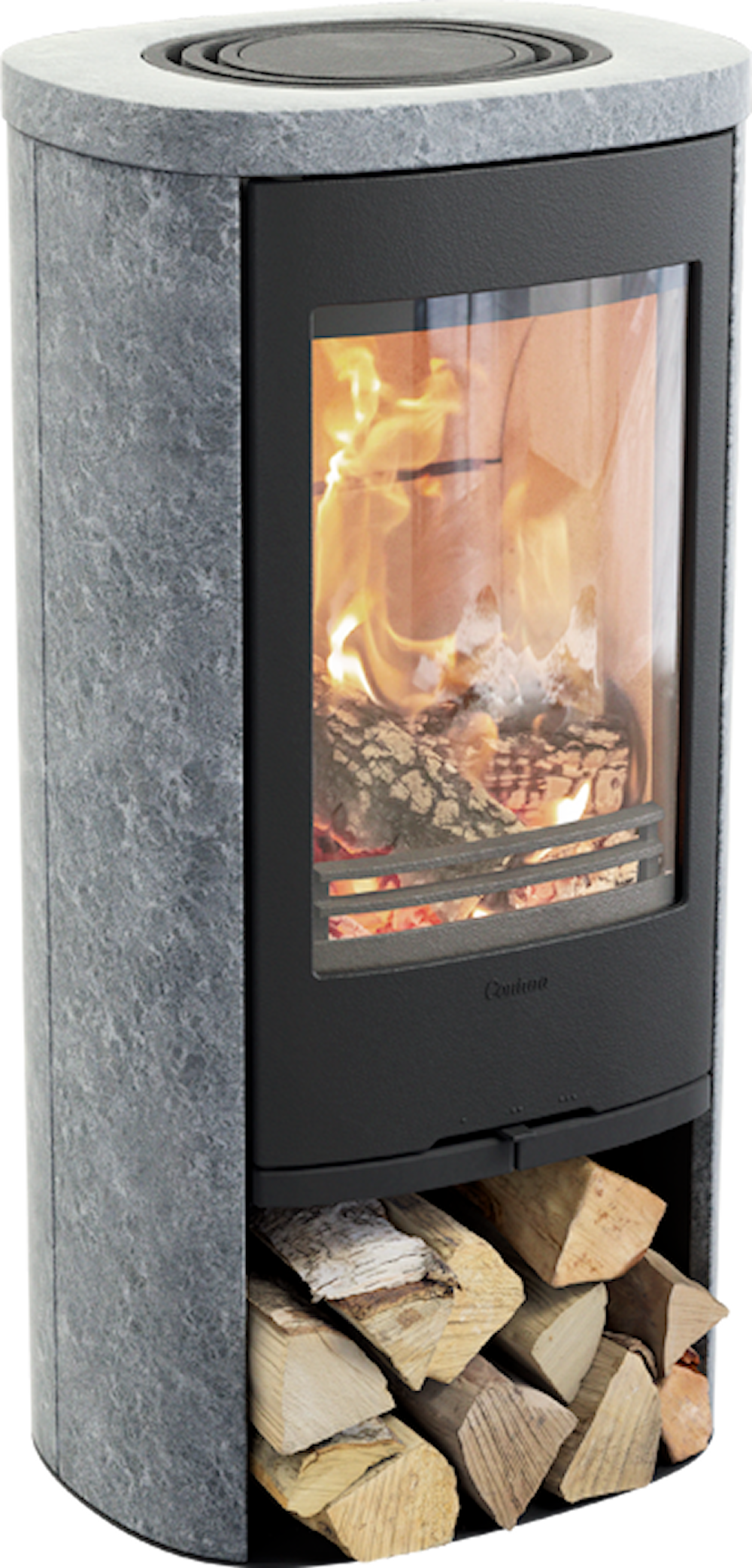 Contura 820T Style Braskaminer frilagd