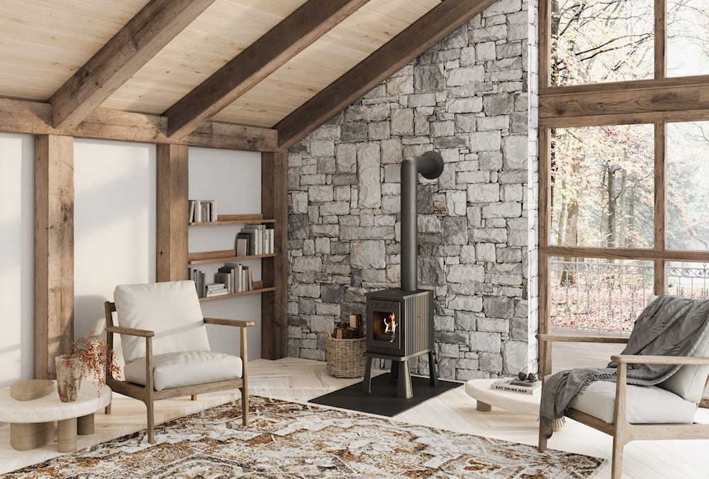 Westbo WeRa Mini Braskaminer miljöbild