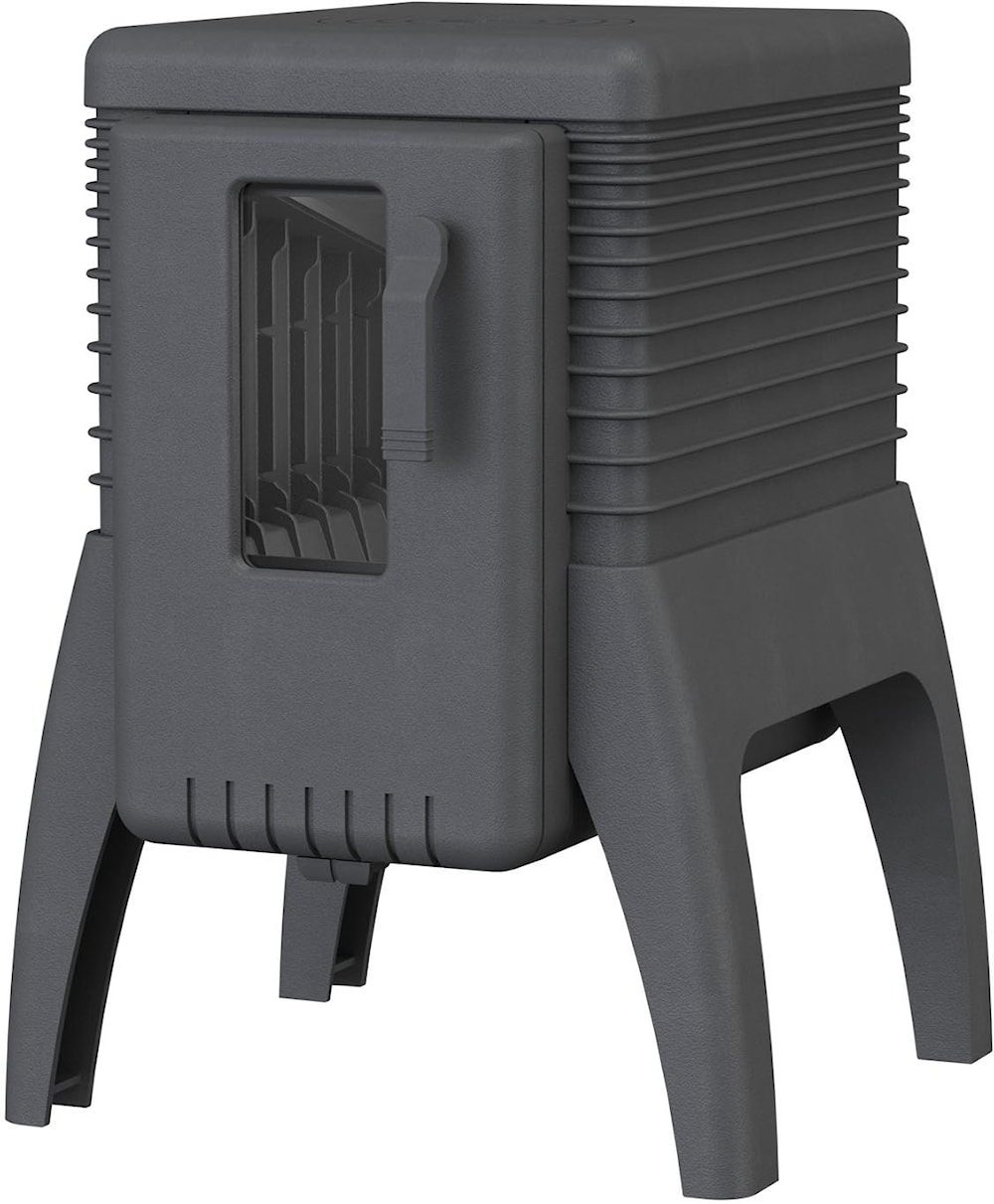 Brunner Iron Dog 2 Braskaminer frilagd