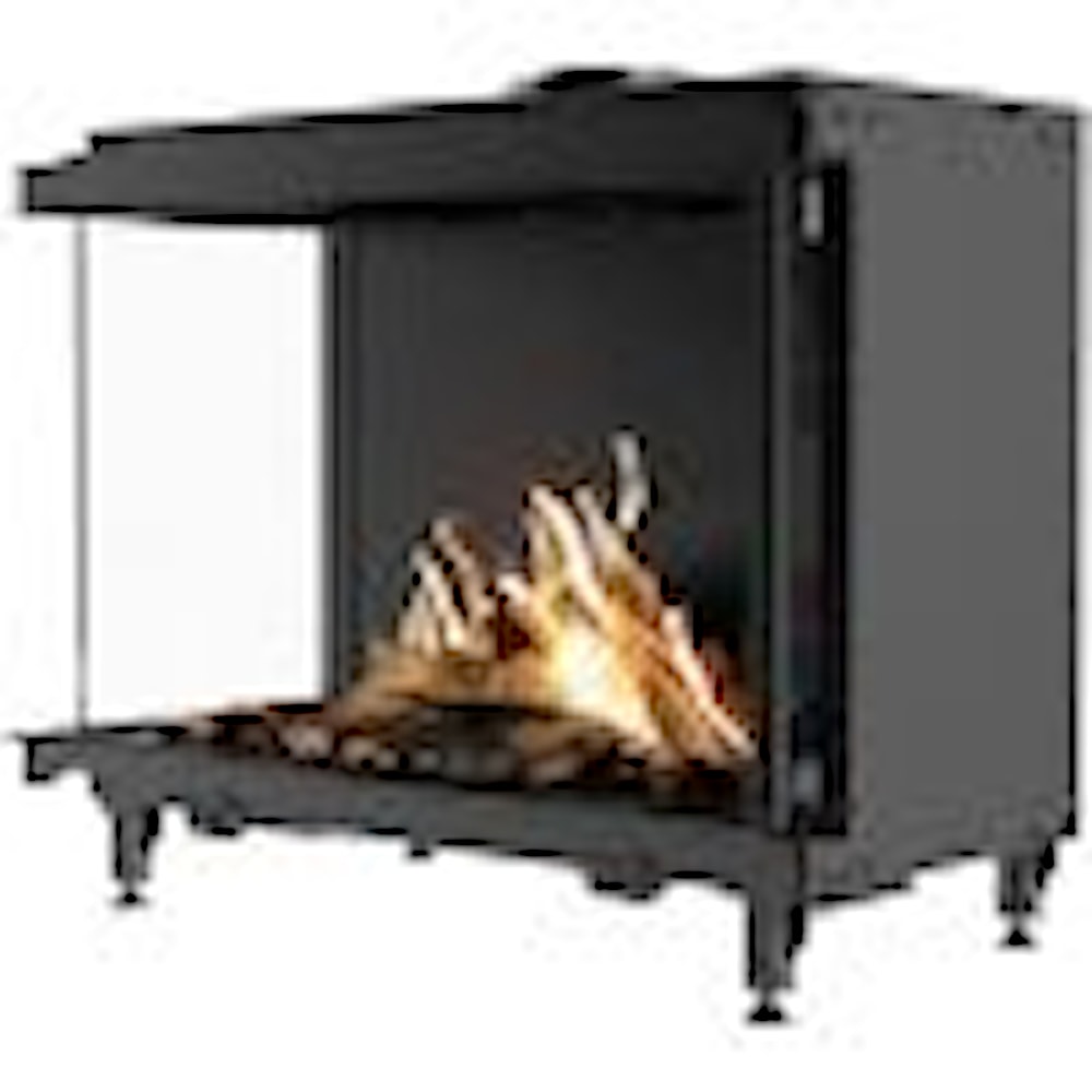 Rais Visio Gas 90 LC Propan Gaskaminer frilagd