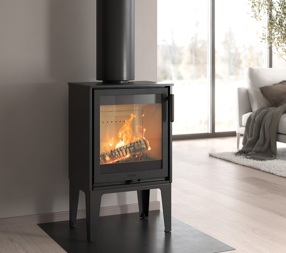 Contura 210 Modern Braskaminer miljöbild