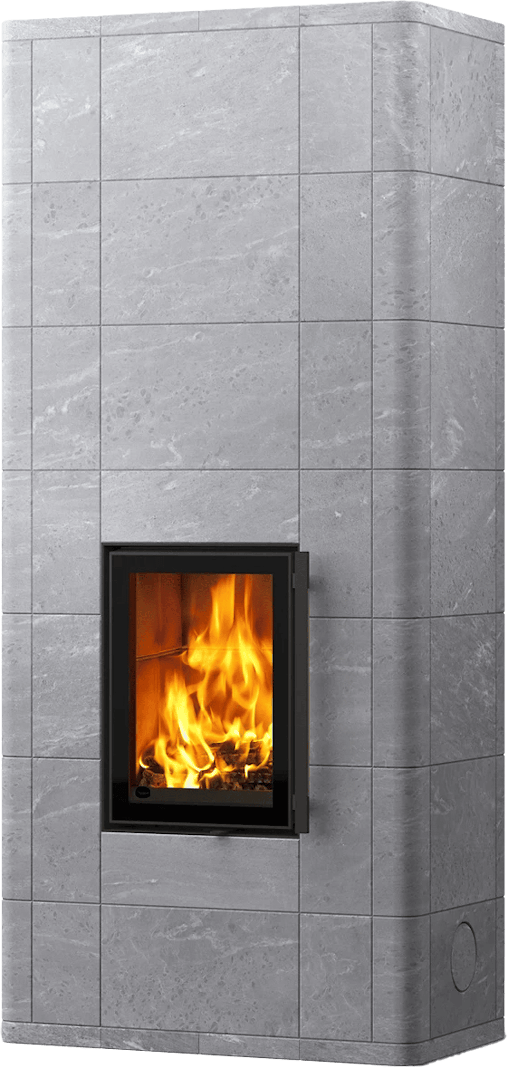 Tulikivi Lampo 21 Täljstensugnar frilagd