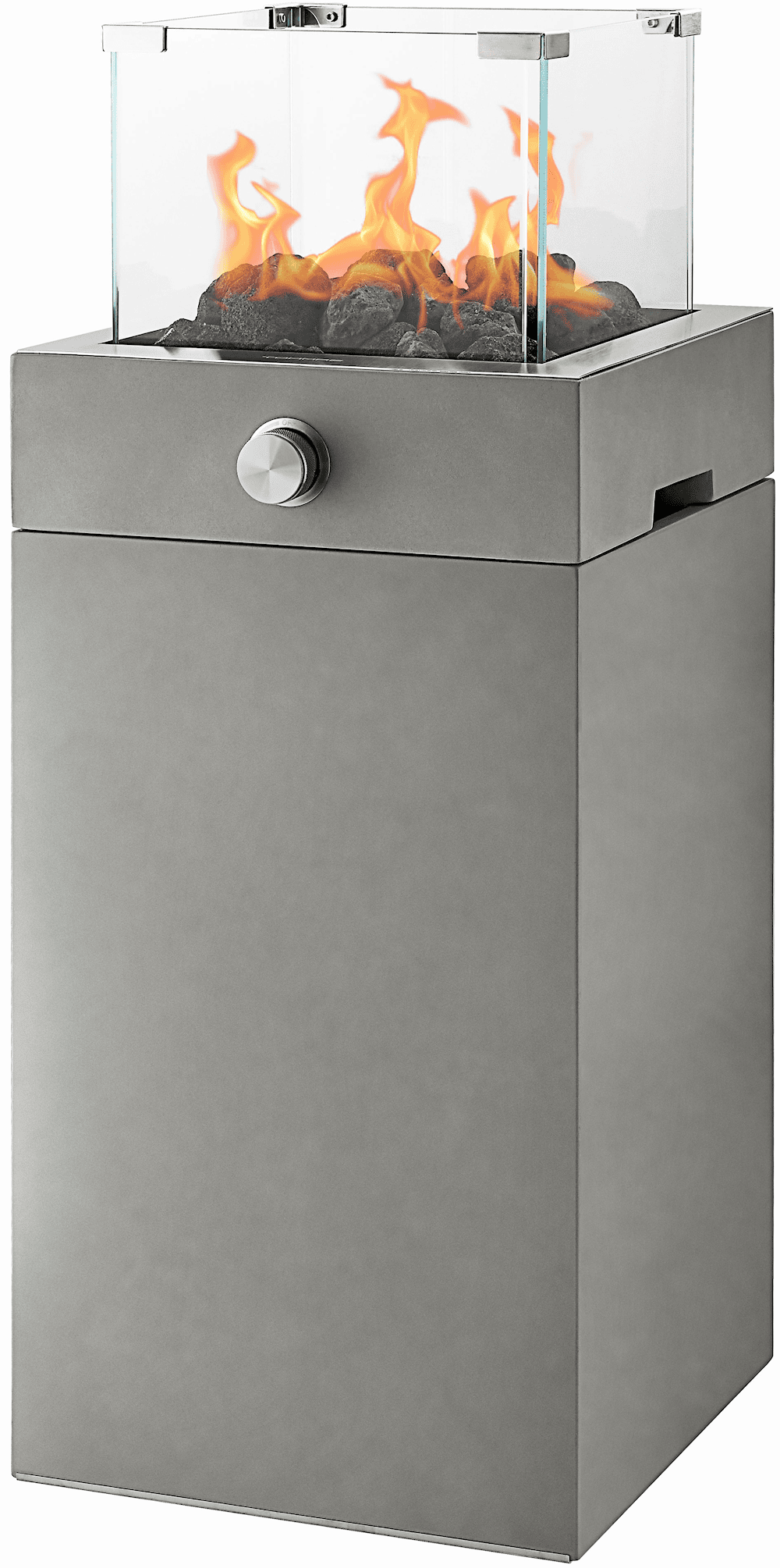 Tommre Eld  Grå Kvadrat, Golv Uteeldstäder frilagd