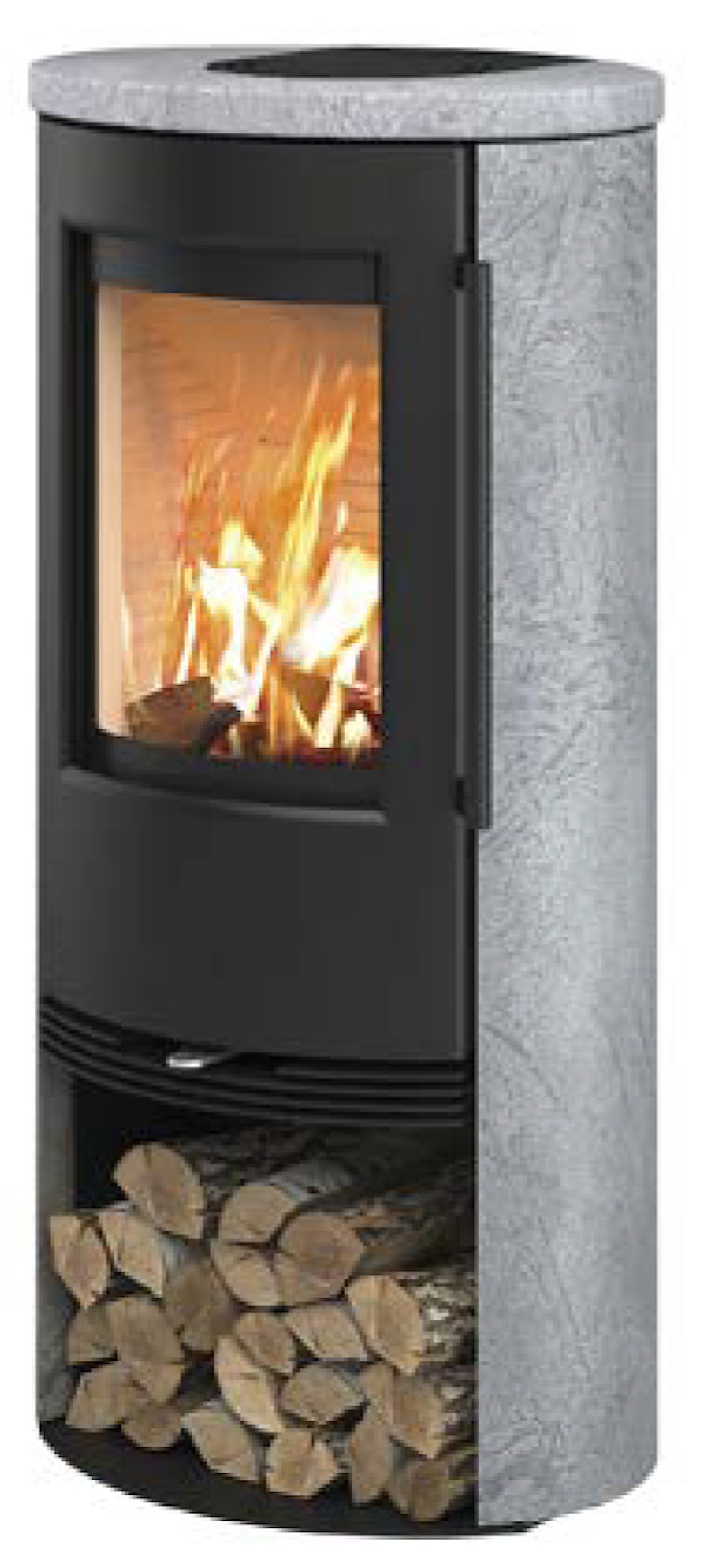 TermaTech TT21RS-CG, Betong Braskaminer frilagd