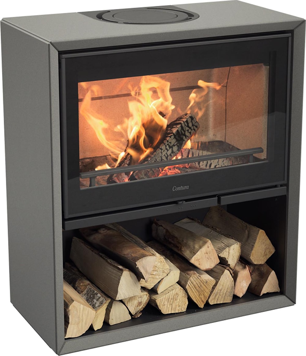 Contura 320AG Braskaminer frilagd
