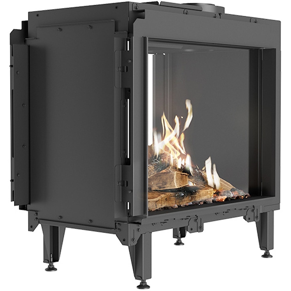 Rais Visio Gas 70 T Propan Gaskaminer frilagd