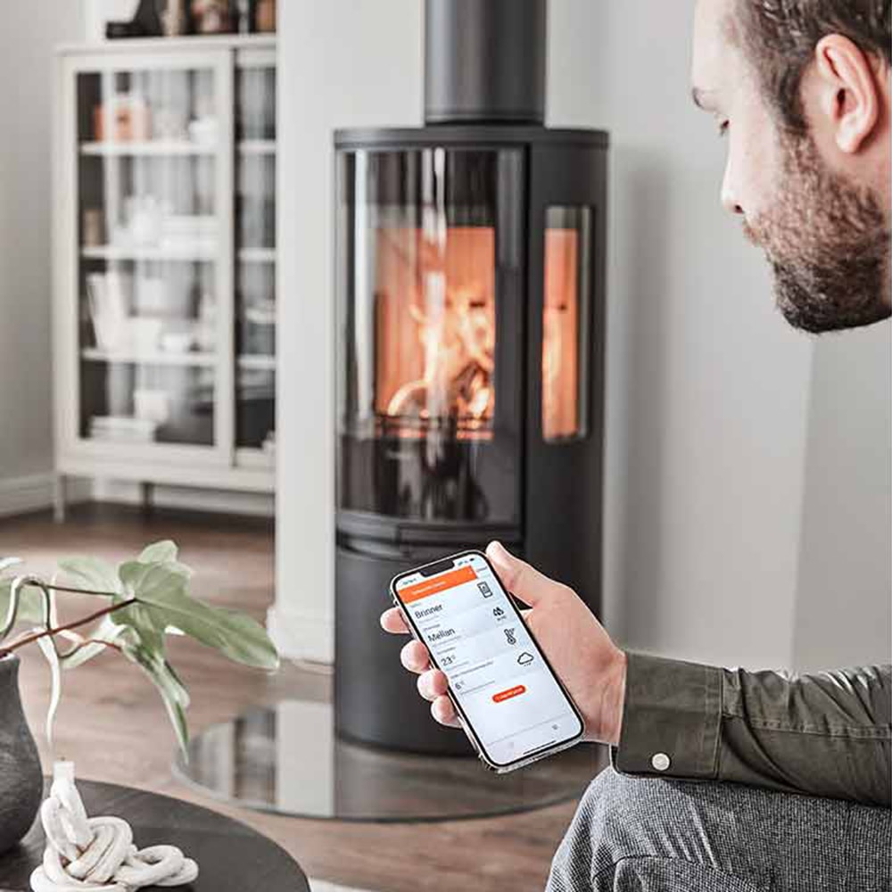 Contura 556 Connect Braskaminer miljöbild