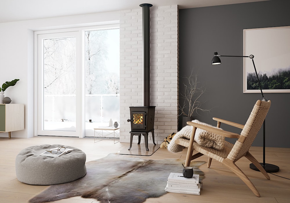 Jøtul F 602 ECO Braskaminer miljöbild