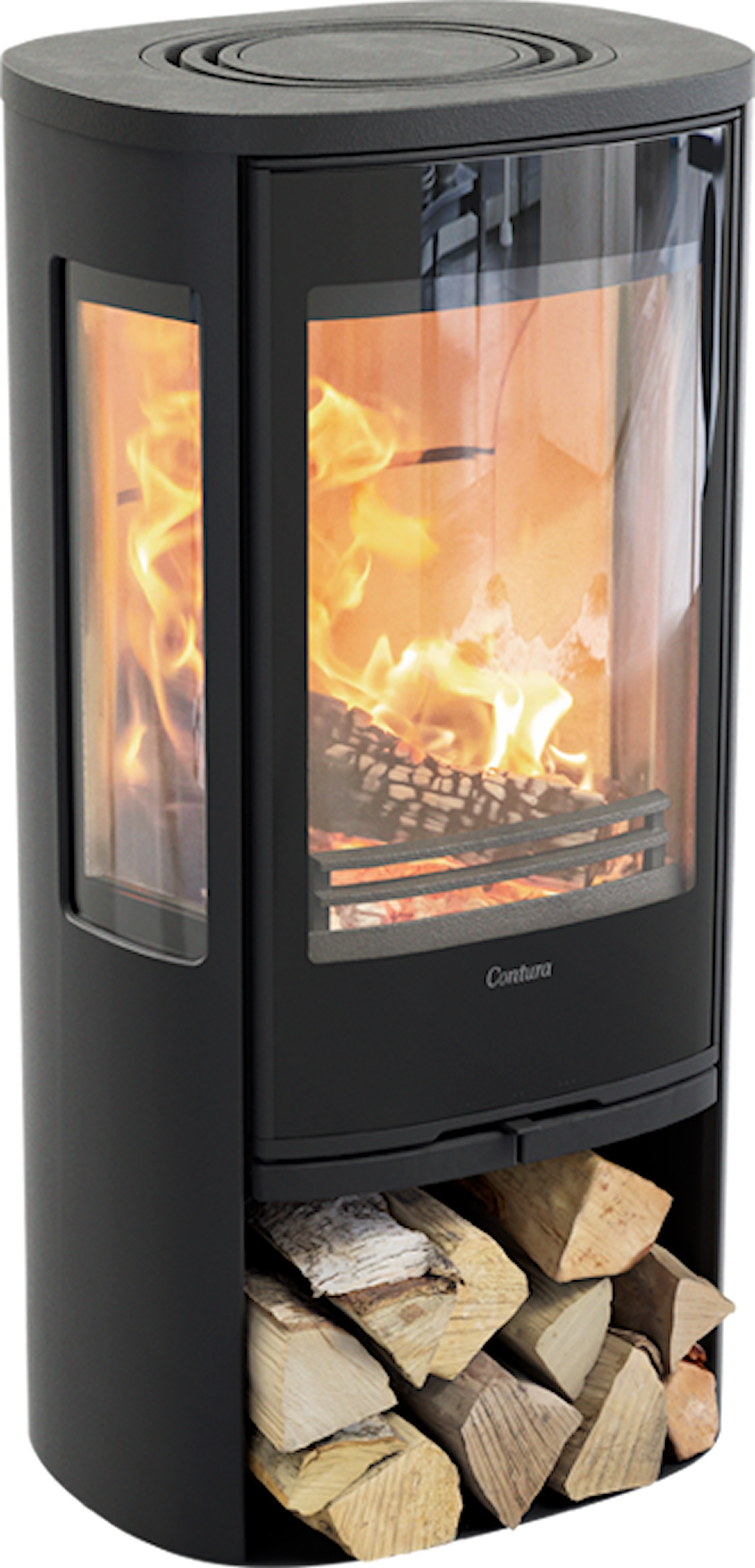 Contura 856G Style Braskaminer frilagd